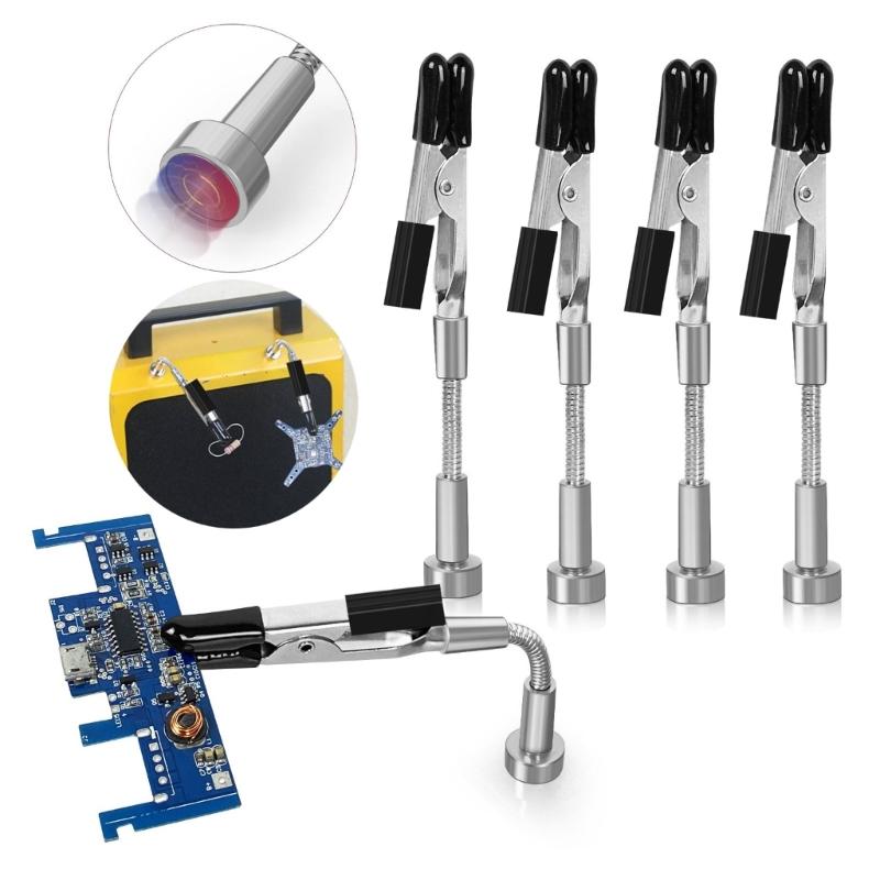 Magnetic Helping Hands Metal Flexible Gooseneck Arms for Automobile Electronics Soldering Jewellery Soldering Aid Clip