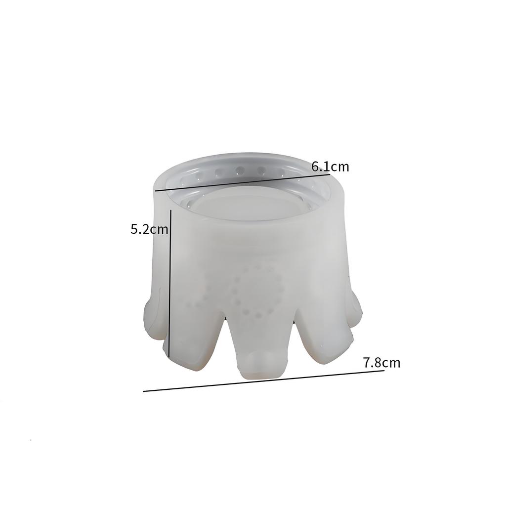 Crown Storage Box Silicone Mold Ring Jewelry Display Holder Ashtray Resin Mould DIY Epoxy Resin Crystal Making Crafts