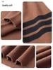 Manzibo Men's Half-Zip Jacquard Knit Stand Collar Sweater - Breathable Casual Autumn/Winter Pullover