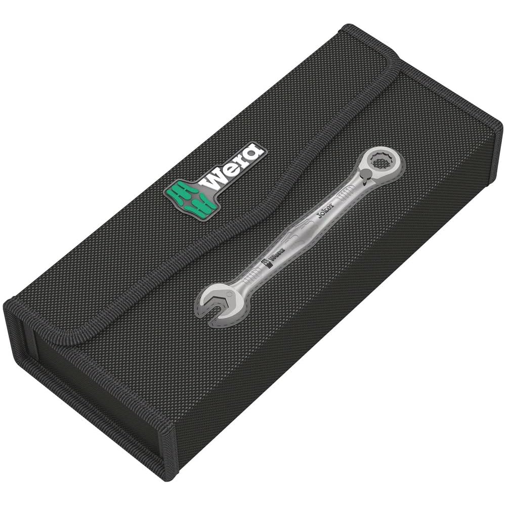 

WERA 11-piece Ratchet Combination Wrench for JOKER6001, Storage Case, 180 x 88 x 46 mm, 136461