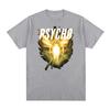 T-shirt Y2k Sacred Psycho Tee Dave Uguale alla Stampa del Sito Ufficiale Cotone NUOVA T-shirt di Alta Qualità Casual Larga Girocollo