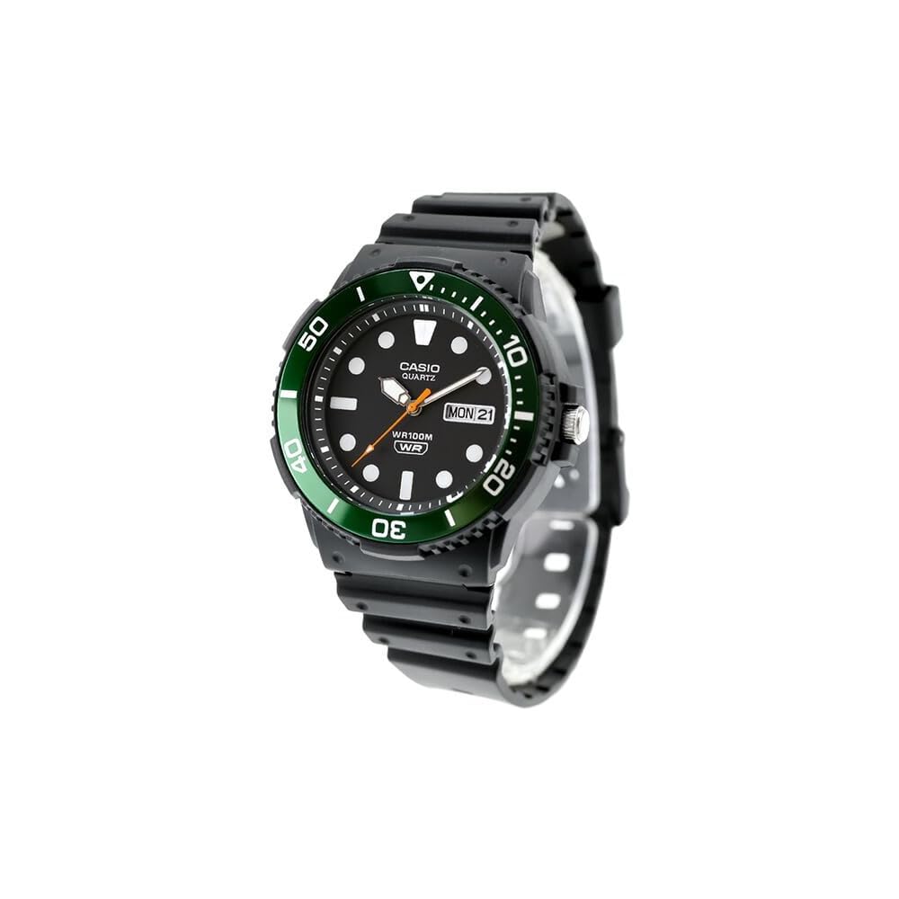Casio Cheap Casio Standard Quartz Men s Watch MRW-230H-1E3V Water Resistant Black Strap