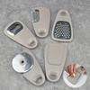 Kitchen Gadget Set 5pcs, Space Saving Cooking Tools Kitchen Accessories Garlic/Ginger Grinder, Cheese Grater, Vegetable/Fruit Peeler
