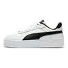 Puma Carina Street White Black Women Sneakers Silver 389390-03