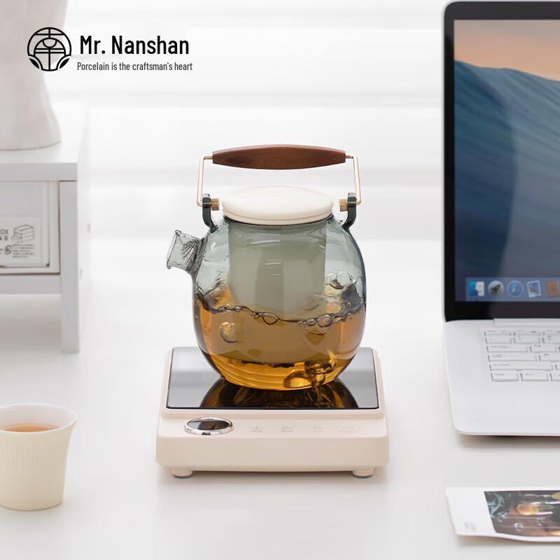 Nanshan Mr. Glass Health Teapot with Electric Stove Set