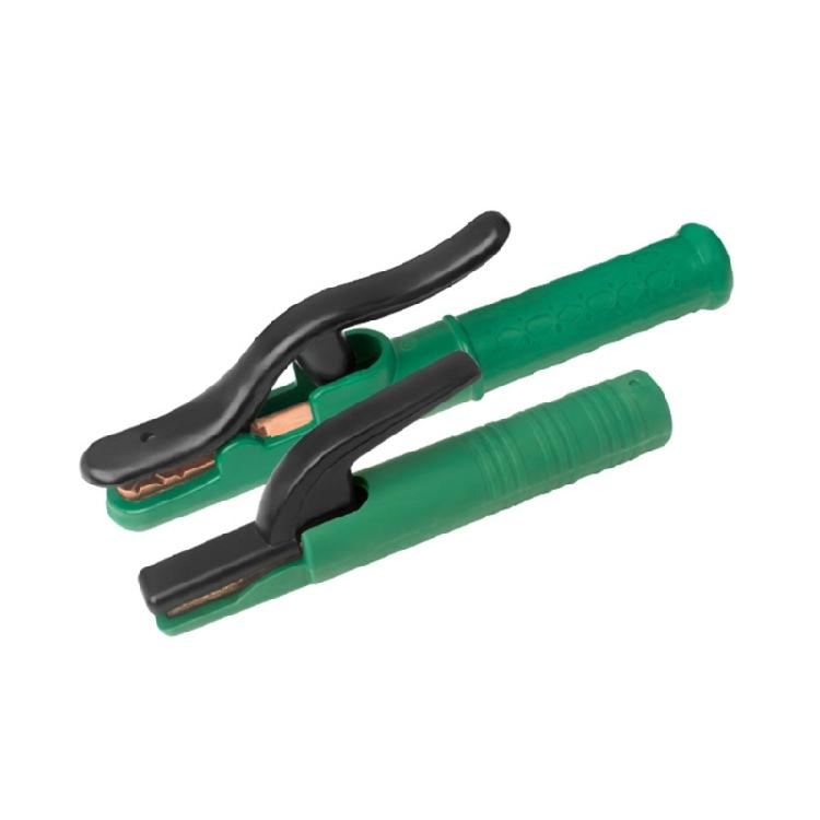 Welding Accessory 300/500/800/1000A Copper Electrode Clamp Heat Insulated Handle