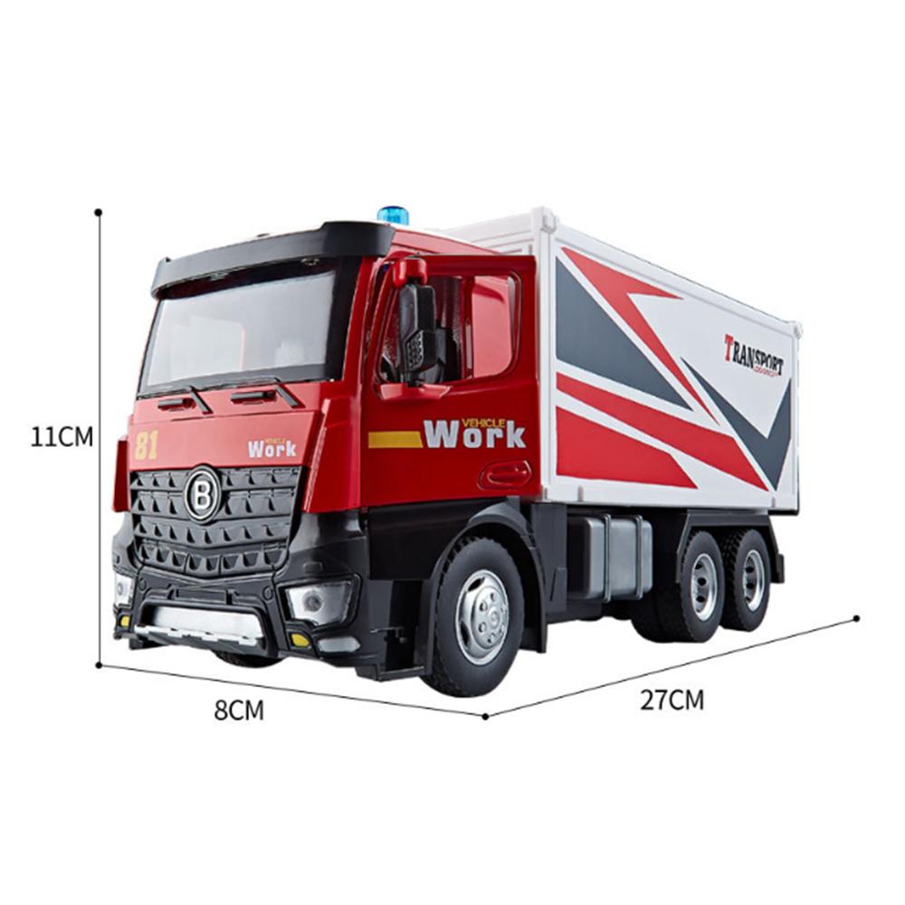 1/24 Scale Run-off Model Truck Type Large Unit Box, Container Car Games, Original Content Prize Games,