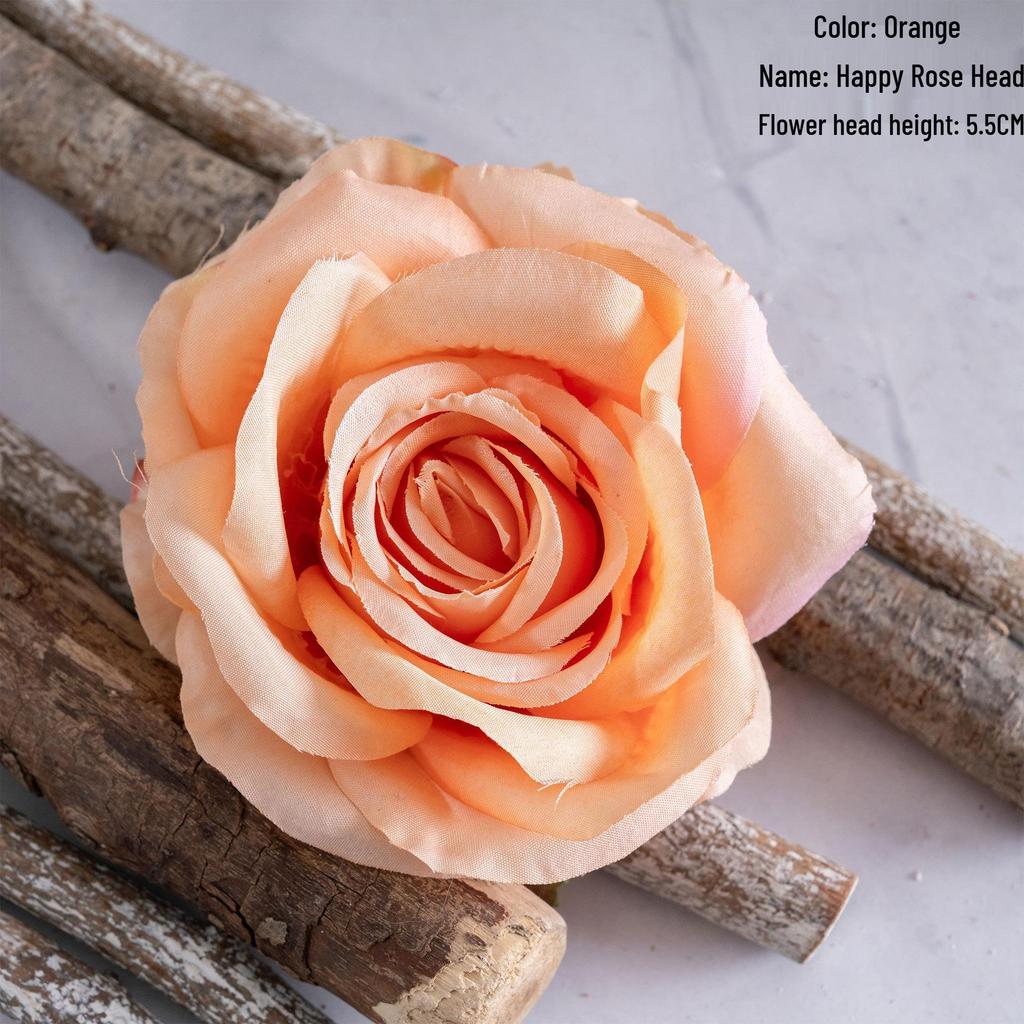 Artificial Rose Heads Bouquet for Home Decor & Wedding Wall Decorations