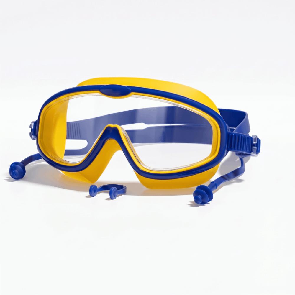 Wide View Big Frame Swim Goggles Anti-Fog Large Frame Swim Goggles Swimming Goggles Swimming