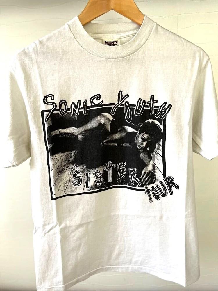 90-е Sonic Youth Sonic Youth Sister Tou Футболка Хлопковая футболка Для мужчин S-4XL Унисекс футболка M