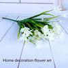 Artificial Flower Multi-Head Fake Flowers Bouquet Home Decoration Resistant Party Garden Living Room Bedroom Holiday
