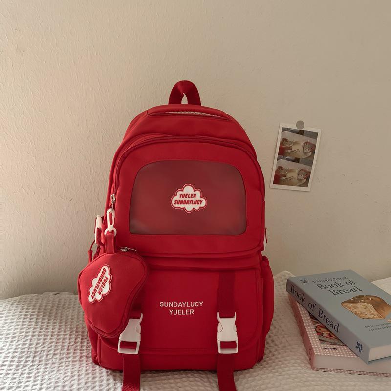Sac à dos grande capacité pour fille mignonne style collège pour voyage et école