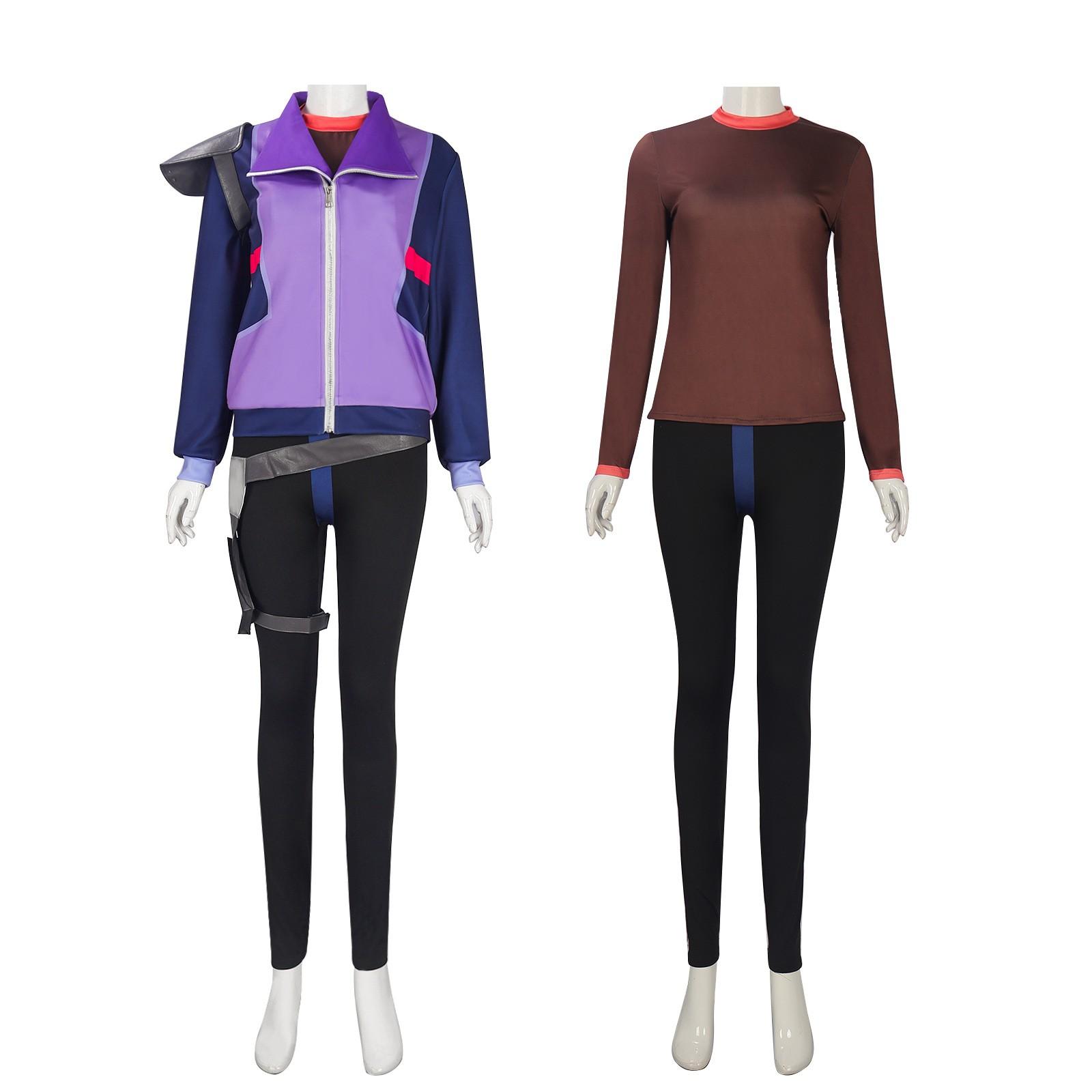 

Косплей-костюм для фильмов, аниме и игр XL темно-фиолетового