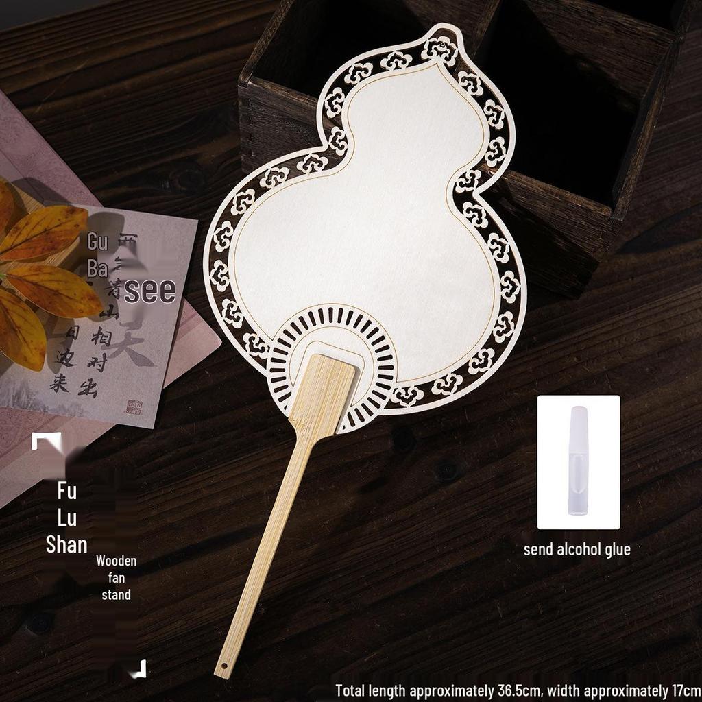 Handmade DIY Song Jin Pearl Fan Kit – Chinese Style Gift for Mother's Day, Team Building, and Salons