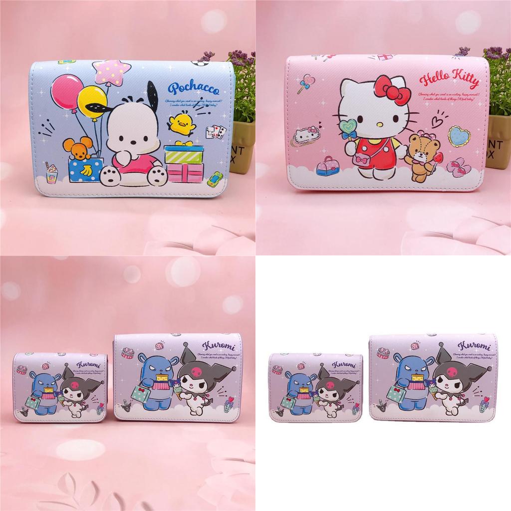 Cute Cartoon Magnetic Clasp Crossbody Bag Large Size Hard Surface Printed Design Adjustable Shoulder Strap Phone Pouch Adorable Styling Characters)