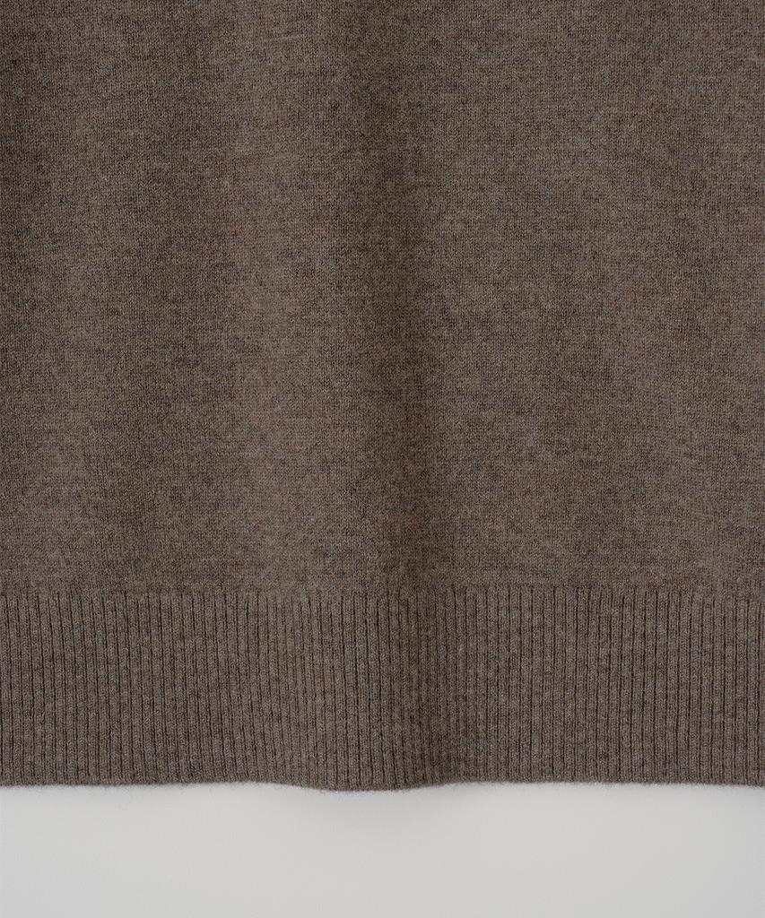 ANOTHER OFFICE WOMEN W. Libre Wool Basqueshirt (Heather Brown)