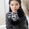 Touch Screen Leopard Print Gloves Keep Warm Winter Gloves Fashion Women's Gloves  Winter