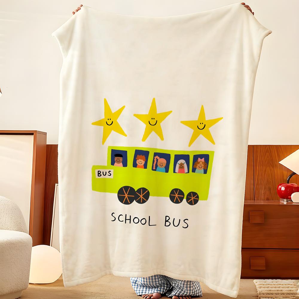 Artist C-Chayun L-Lee Throw Flannel Throw Blanket, Lightweight Cozy, Durable Washable Cute Cool