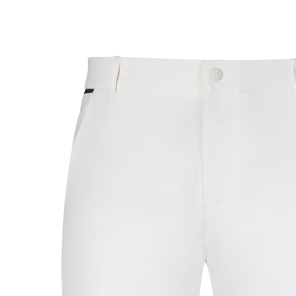 MEASPHERA Women Standard-Fit Essential Pants White