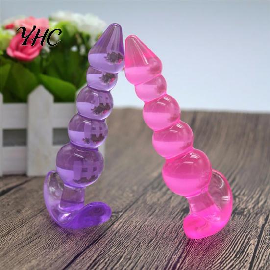 נשים גברים סיליקון אורגזמה אנאלי חרוזים כדורי Butt Plug טבעת לשחק צעצוע מין למבוגרים
