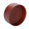 Bol à savon de rasage en bois, tasse, outil naturel pour homme, rasoir, mousse nettoyante, rond