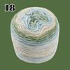 100g 240M 1 Roll Rainbow Woollen Yarn New Soft Hand Woven  Yarn Hat Scarf Sweater Gradient Color Dyeing Crocheting Blend Yarn