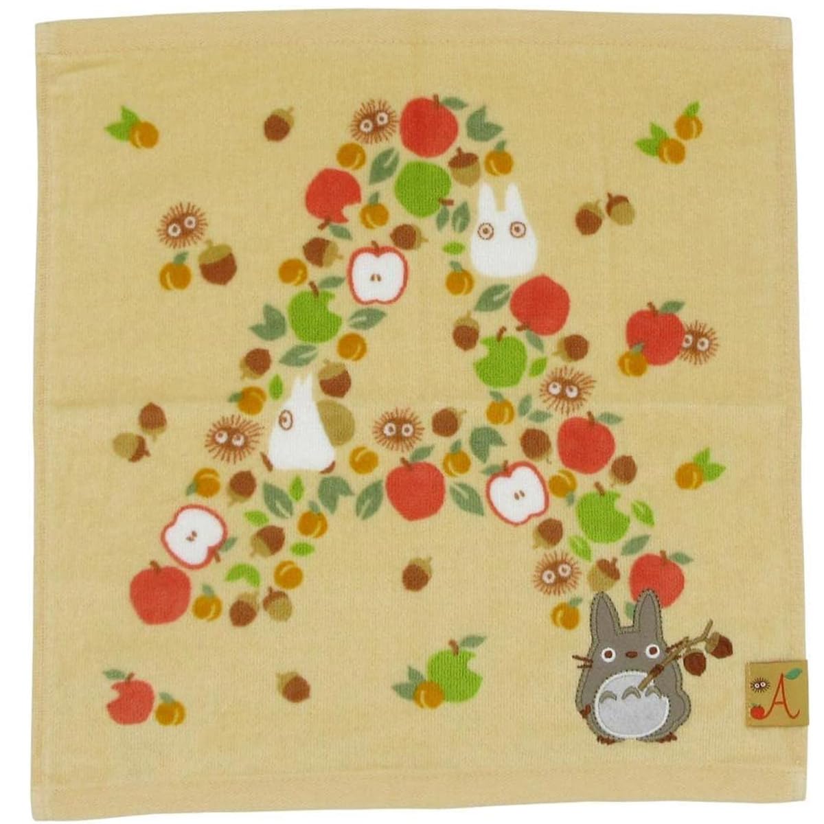 

Marushin Носовой платок Ghibli с Моим соседом Тоторо и инициалом Идеальный подарок для или любой Товар 1005044300 Инициалы, Тоторо, 100% хлопок, А,