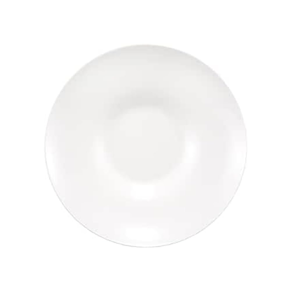 

NARUMI Waltz Plate, 25cm, White, Simple Design, Perfect for Pasta or Curry, Deep, Microwaveable, Dishwasher Safe, 52215-5940