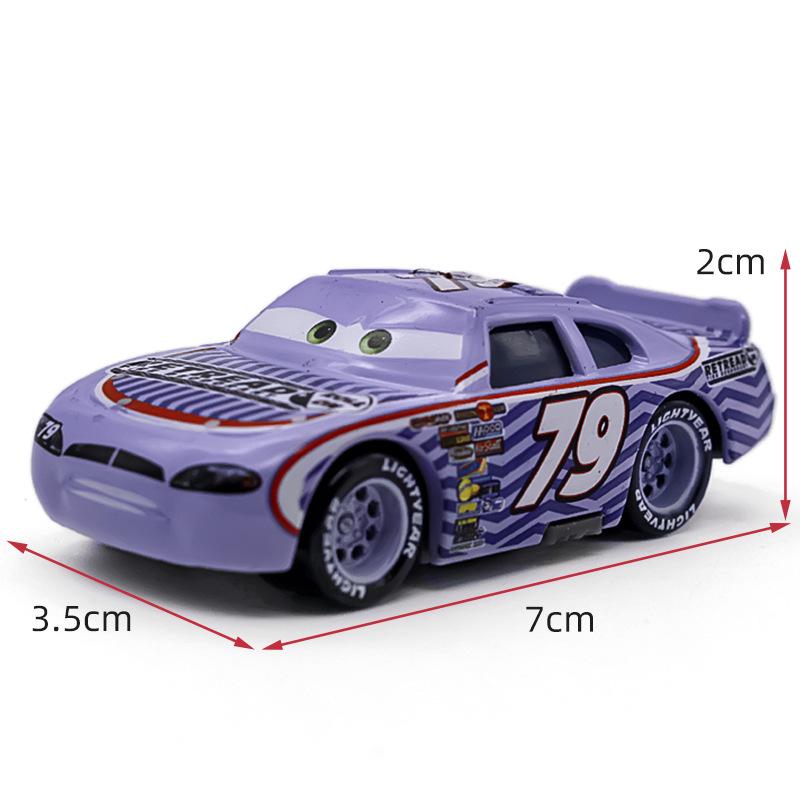 Mixed Batch Alloy Racing Car Models: White Apple 51, 4, 8, 28, 36