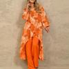 Sagit Woman Print Wrap Maternity Dress Belt Multi-function Pregnant Dress