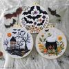 4set 15cm DIY Halloween Embroidery set for Beginners