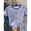 2025 Mens/Womens Comfortable Round Neck Short Sleeve T-Shirt With 3D Digital Print Urban Casual Style