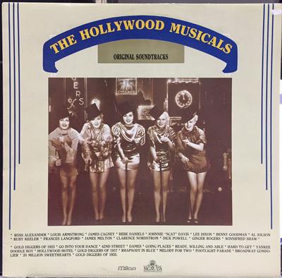 LP Record VARIOUS - The Hollywood Musicals MILANACH023 SPI Milan-Disqu 1985 UK Soundtracks & Musicals Used