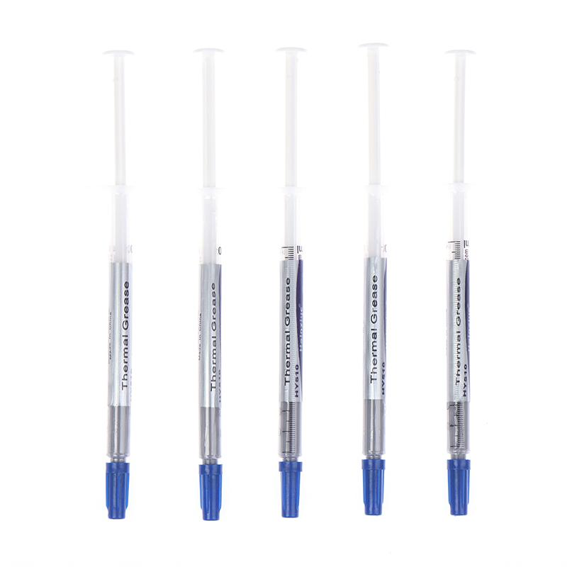 5шт термопаста паста компаунд кремний процессор радиатор охлаждающая паста