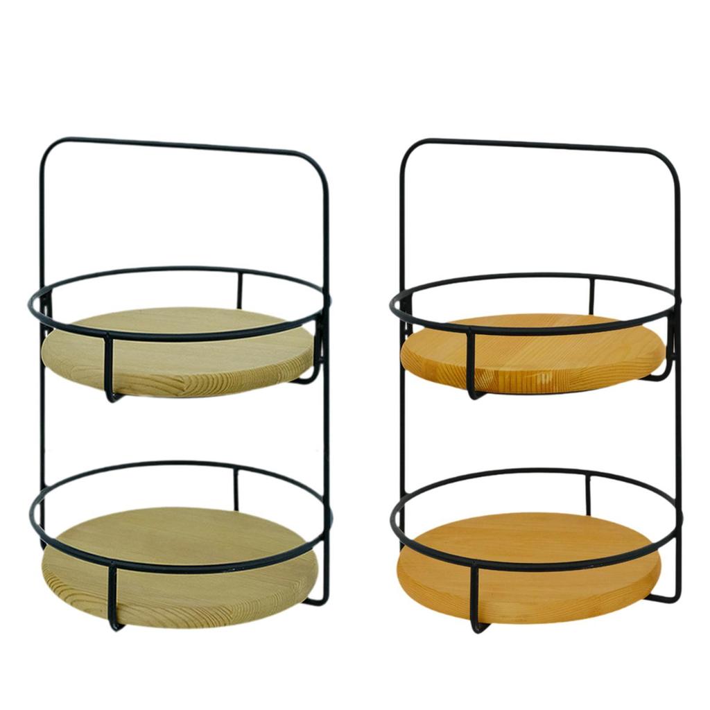 Layer Serving Tray Cake Display Holder for Kitchen Dining Room Events