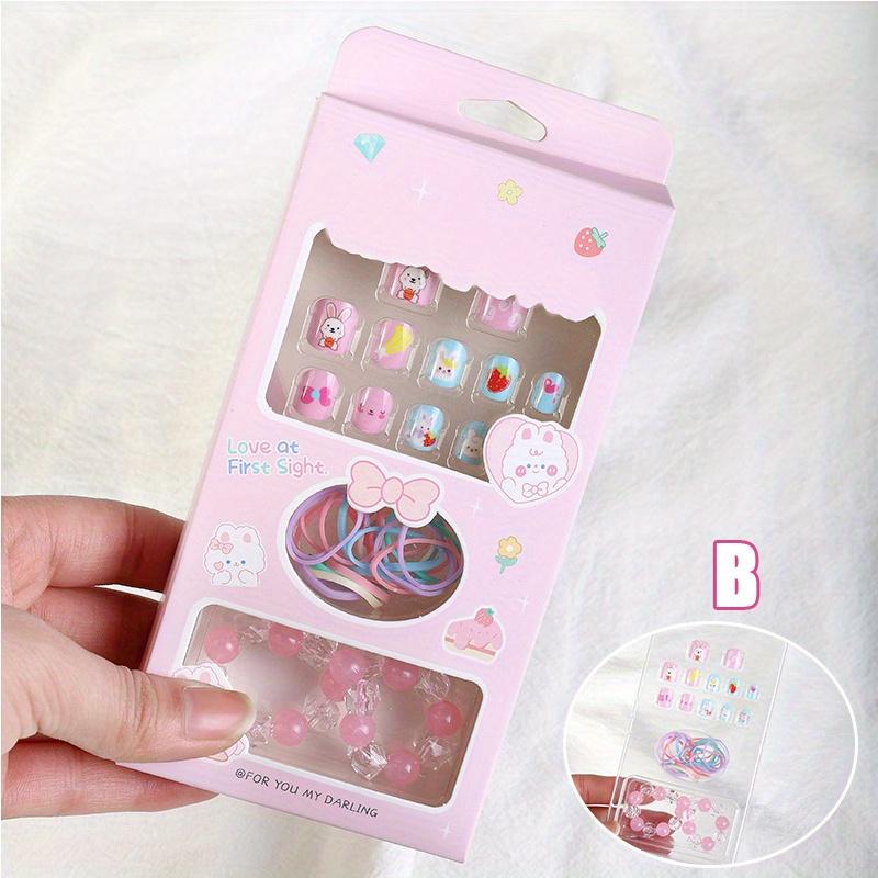 Children's Nail Stickers, Manicure Patches, Wearable Nails, New Wearable Bracelets, Rubber Bands, Sets, Nail Patches