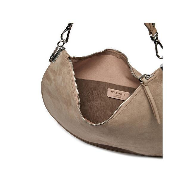 Сумка Coccinelle QKG Coccinellesunup Suede E1 QKG 13 01 01 бежевый