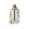 Jordan Logo Print Zip-Up Hoodie With Quick-Dry Technology Men Hoodie Apricot DQ7324-206