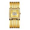 Yalalusi Luxus Gold Diamant Quadratische Damenarmbanduhr Mit Diamantarmband Goldene Uhr Leichter Luxus Damenarmbanduhr