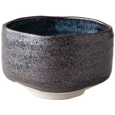 Matcha X X Black Crystal Matcha Mino Made In Japan Ale-net Bowl, W12.3 D12.3 H7.8cm, Bowl, Ceramic, Ware,