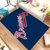 Atlanta Braves (1) Rug Suitable For Living Rooms Bedrooms Computer Rooms Dining Areas And Placement Under Tables And Chairs Also An Ideal Choice For O