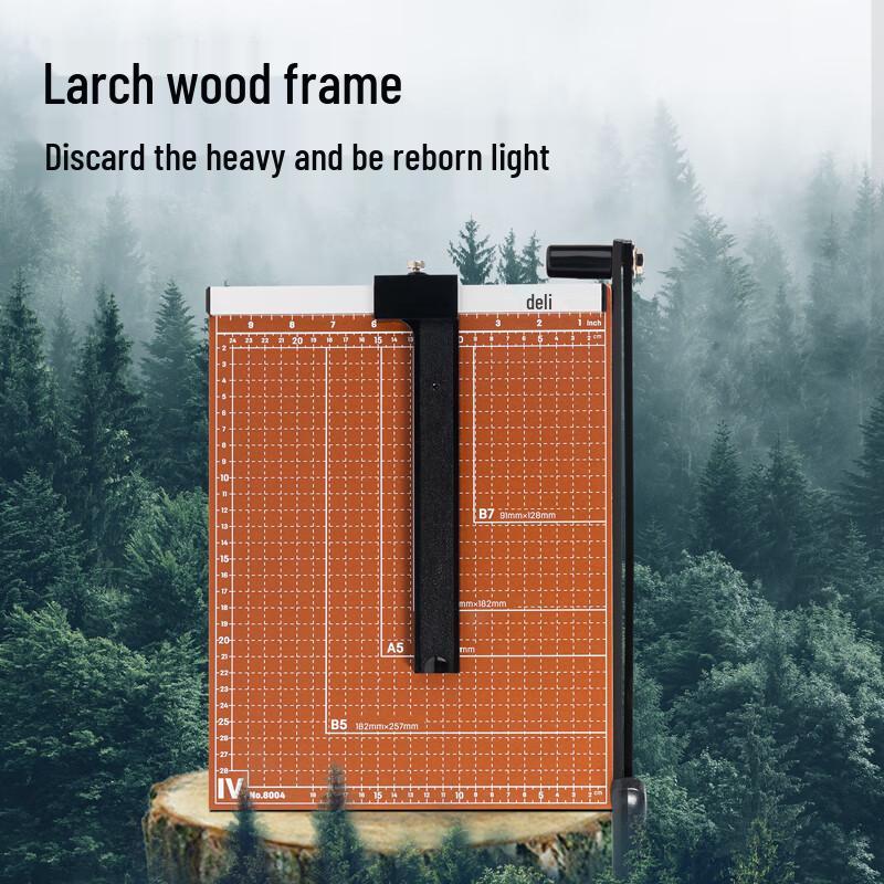 Deli A4 Wooden Paper Trimmer