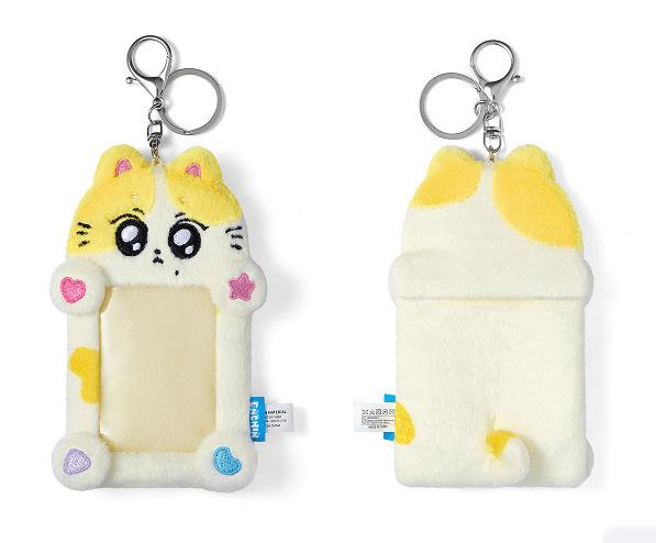 Idol Animal Character Keychain Cute Cartoon Group Member Keyring Fan Collection Support Gift Accessories