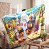 Warme FlanelldeckePikmin Weiche Gemütliche Überwurfdecke für Schlafzimmer Couch