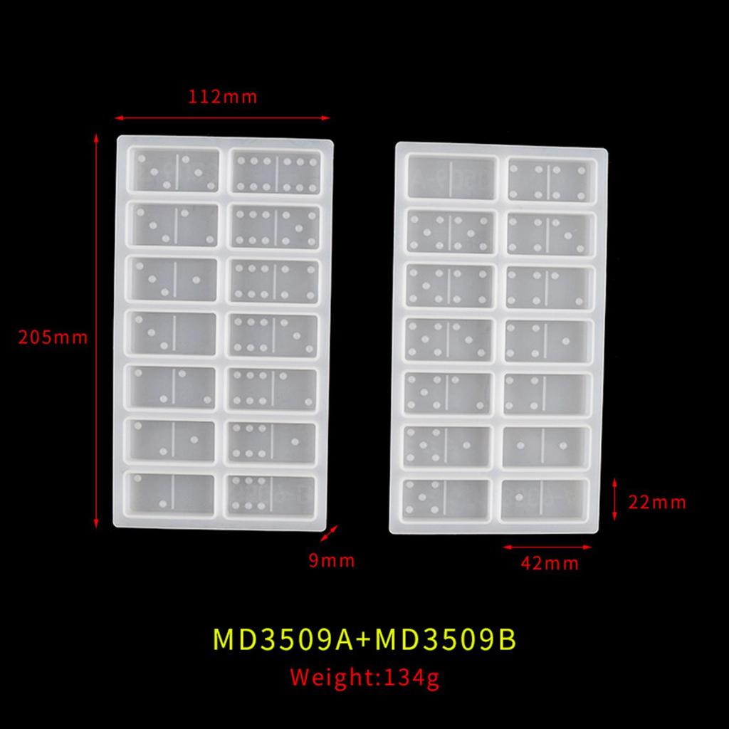 DIY Silicone Dominoes Making Sets Epoxy Resin ing