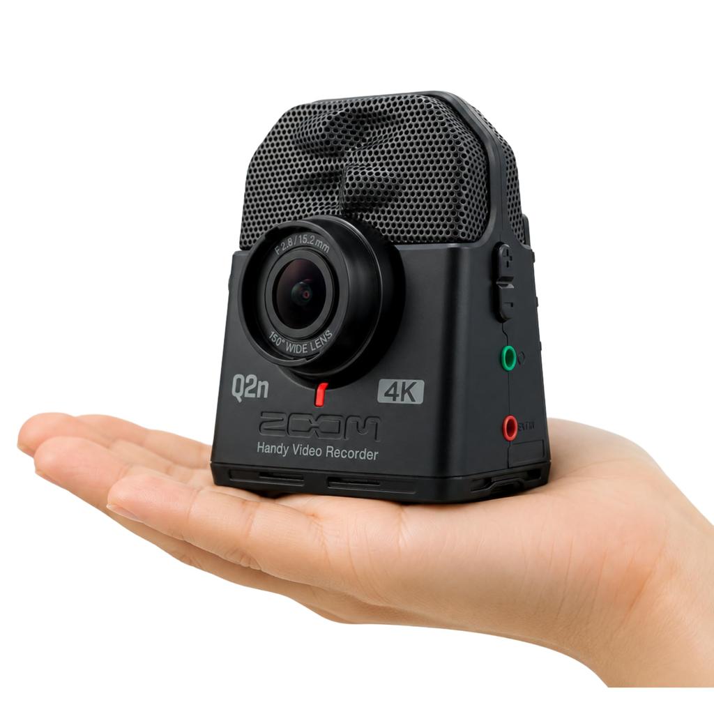 ZOOM Q2n-4K 4K-Videokamera mit Musikrekorder