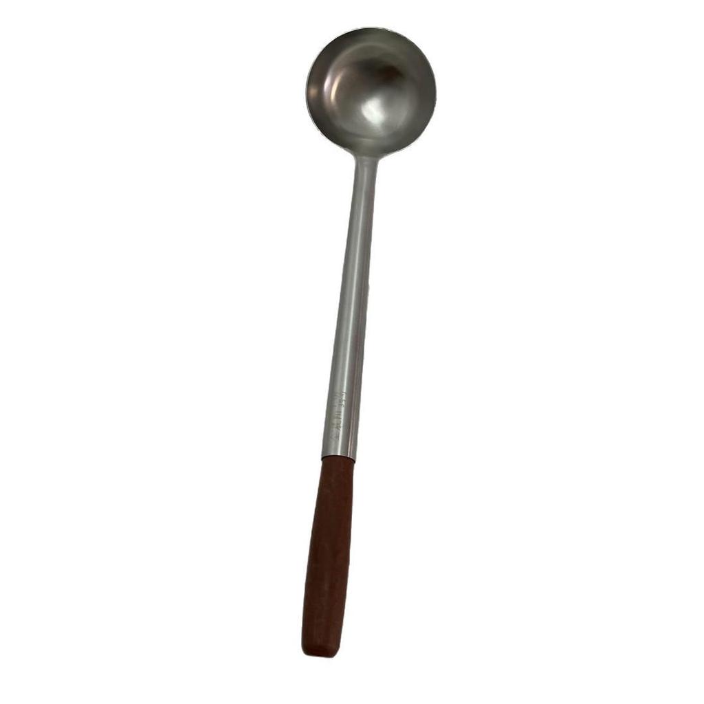 Long-Handled Stainless Steel Wok Spatula and Chef Spoon