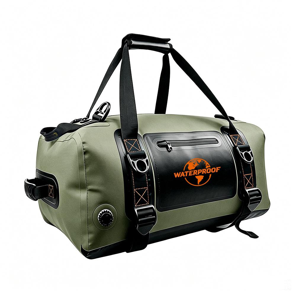 Luftdichte Wasserdichte Trockene Reisetasche Große Kapazität Outdoor Reise Motorrad Hecktasche zum Schwimmen Camping Wandern Angeln Radfahren