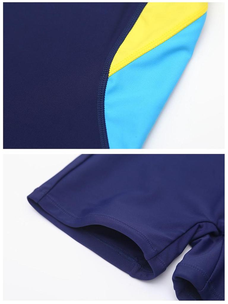 Girls' Sun Protection One-Piece Swimsuit: Quick-Dry, Professional Training Suit for Kids