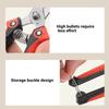 Stainless Steel Pruning Shears Sharp Branch Scissors with Non Slip Handle for Garden Fruit Tree Trimming Tools